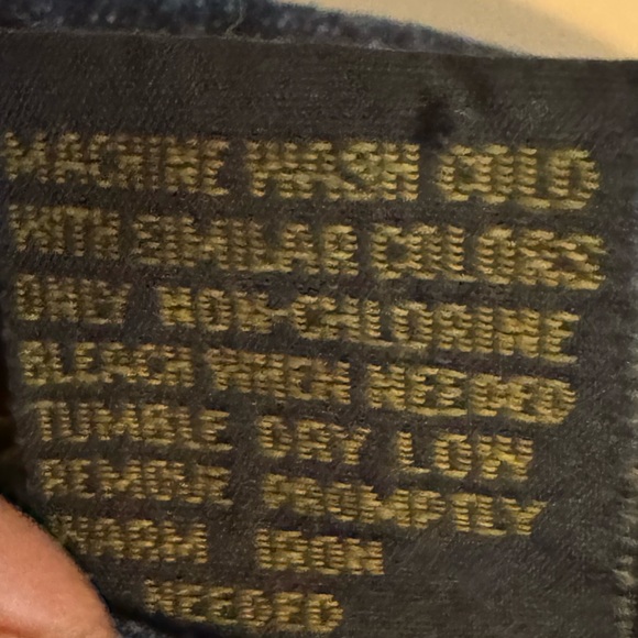 Ashley Stewart Denim Maxi Skirt Size 16 Western Festival Grunge Jean Unique - Picture 5 of 6